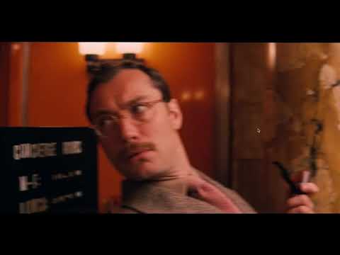 "Wes Anderson being Wes Anderson in the Grand Budapest Hotel (in terms of cinematography)"