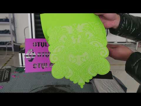 3D Dynamic CO2 Laser Marking Machine for Greeting Card