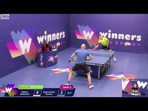 WINners CUP table 2  17.01  Ziakun Aleksandr - Zaporozhets Roman 16:30
