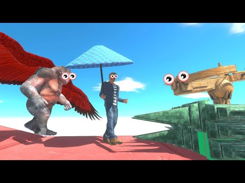 BALISTA ATTACKS FLYING UNITS  - ANIMAL REVOLT BATTLE SIMULATOR