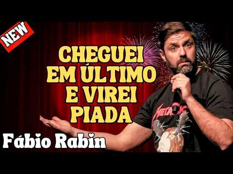 CHEGUEI EM ÚLTIMO, CANSEI TUDO E VIREI PIADA – FÁBIO RABIN COMÉDIA STAND UP
