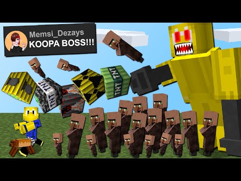 LeKoopa -  LeKoopa Boss TNT!  (Villager Apocalypse, TNT Bazooka)