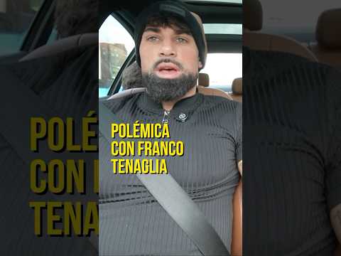 La polémica con Franco Tenaglia