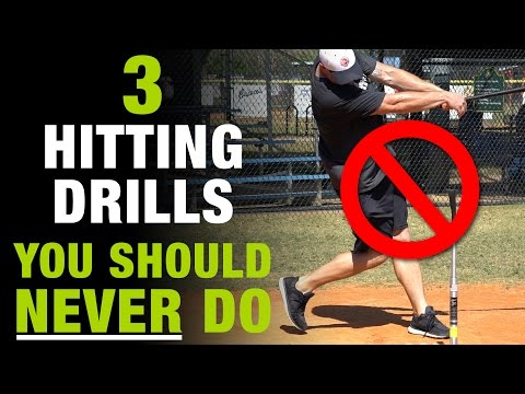 3個你絕對不應該做的擊球訓練! (3 Hitting Drills You Should NEVER DO!)