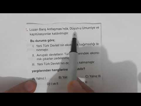 KPSS Ortaöğretim Tarih Denememiz - Ali Hocadan - Yeni