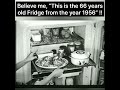 This 1956 S Refrigerator Is Far Better Than Todays Refrigerators Old Is Gold Amazingvideo Shorts