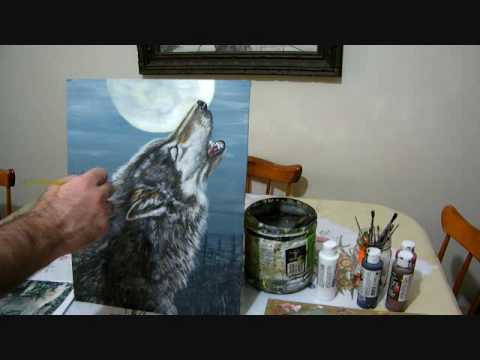 WILDLIFE ART - WOLF  (2010)
