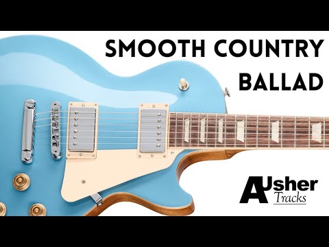 Smooth Country Ballad Guitar Backing Track Jam in A major