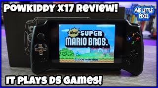 The POWKIDDY X17 It Plays Nintendo DS Games & Stuff! Newest Android Handheld For 2021!