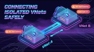 Azure Virtual Network Peering: Isolierte VNets sicher verbinden
