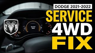 Service 4WD Light Fix: Dodge Durango & Jeep C1403 U0403