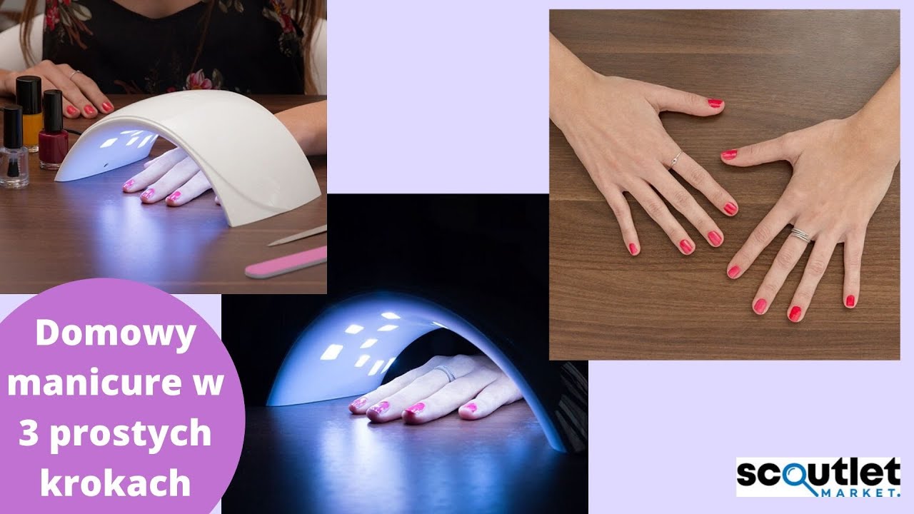 Watch Profesjonalna lampa do paznokci LED-UV do hybryd i żelu now Profesjonalna lampa do paznokci LED-UV do hybryd i żelu