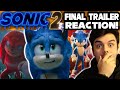 New Sonic Movie 2 Final Trailer Reaction & Analysis! - Knuckles, Final Battle & More!