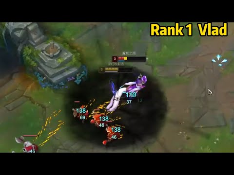 Rank 1 Vlad: How to SOLO KILL Master Cassiopeia at Level 3!