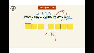 Solving Times Quick Cryptic Crossword