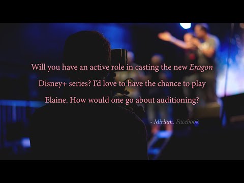 Auditions for Eragon on Disney+