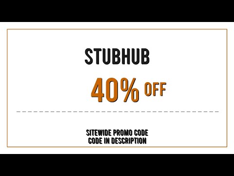 Stubhub Discount Code Reddit