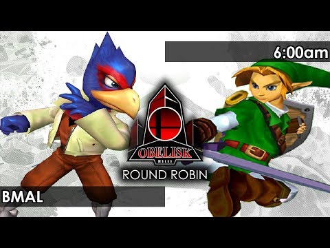 Melee: BMAL (Falco/Marth) V SMT | 6:00am (Link) - Obelisk 92 Tournament SSBM