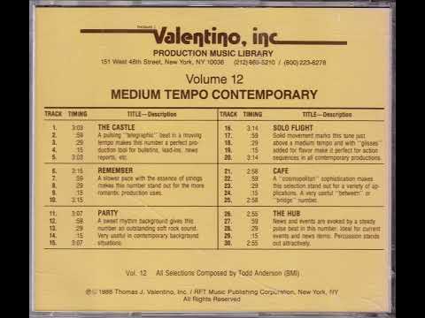 Todd Anderson - Valentino PML Vol 12: Medium Tempo Contemporary (1988)