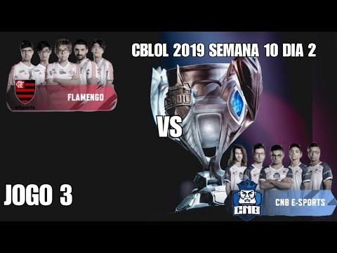 CBLOL 2019 FLAMENGO VS CNB HIGHLIGHT DO JOGO.