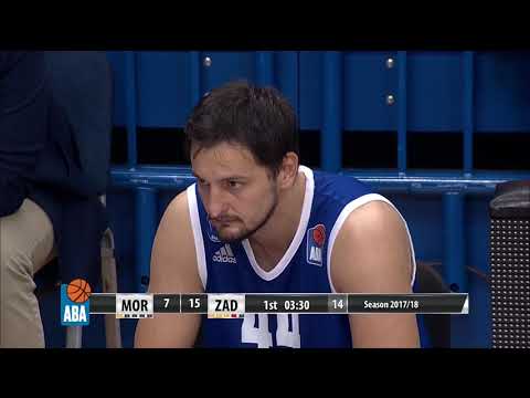 ABA Liga 2017/18, Round 6 match: Mornar - Zadar (27.10.2017)