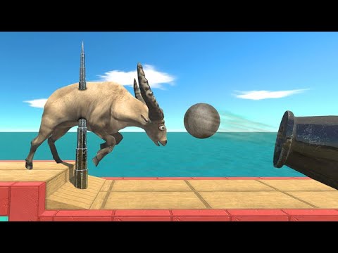 Spike, Cannon and Boxing Glove Deadly Trio - Animal Revolt Battle Simulator