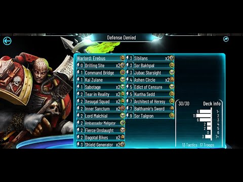 Th-MEME Ladder 57: "Defense Denied" (Erebus) - Horus Heresy Legions