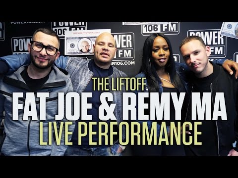Fat Joe & Remy Ma Perform 'Lean Back' Live In Studio