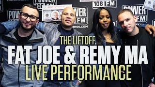 Fat Joe &amp; Remy Ma Perform &#39;Lean Back&#39; Live In Studio
