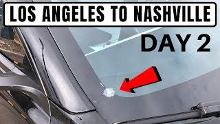 DAY 2 - Los Angeles to Nashville in a Model 3 Performance - Windshield Cracked Edition