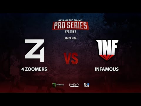 4 Zoomers vs Infamous, BTS Pro Series Season 3: Americas, bo2, game 2 [4ce]