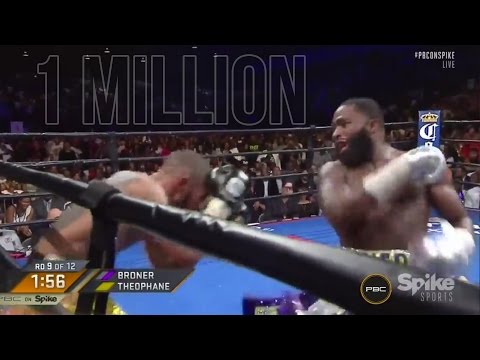Adrien Broner DRAWS STRONG U.S. Audience OVER 1MILLION+ VIEWS (PBC) vs Theophane SETS SPIKE RECORD