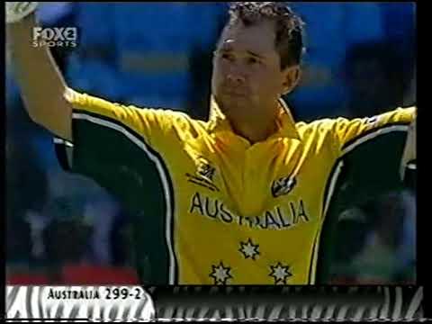 Cricket World Cup 2003 Final - Full Fox Sports Highlights