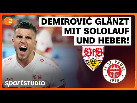 VfB Stuttgart – FC St. Pauli | Bundesliga, 4. Spieltag 2025/26 | sportstudio