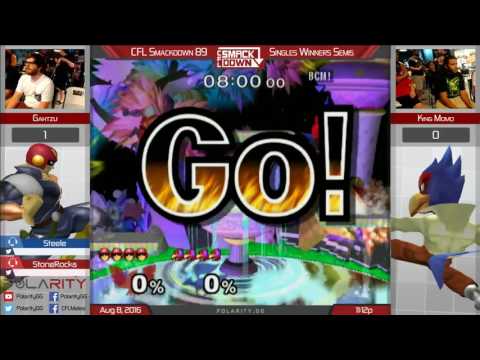 CFL Smackdown 89 Melee - King Momo (Falco) vs Gahtzu (Falcon) - Winners Semis
