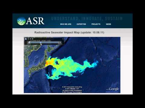 Fukushima - seawater contamination - ASR - Plume simulation - 20110311-20110805