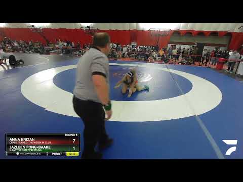 112-117 Lbs Round 5 - Anna Krizan, Crass Trained-The Weigh In Club Vs Jazleen Fong-Baake, X-Factor