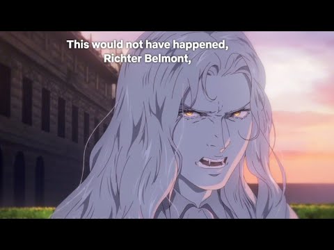 Alucard is mad over Belmont - Annette, Richter and Alucard meeting 1080p | Castlevania: Nocturne