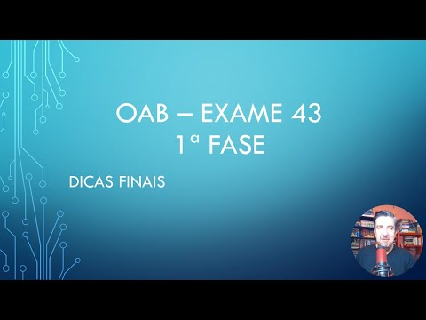 Oab – Exam 43 - Final Tips