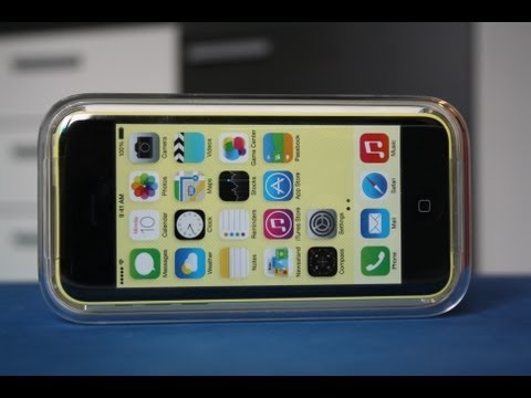 Apple iPhone 5C - Unboxing deutsch