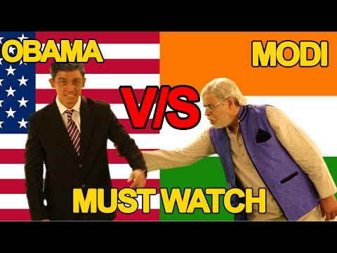 Narendra Modi Vs Barack Obama Rap Battle | Shudh Desi Raps