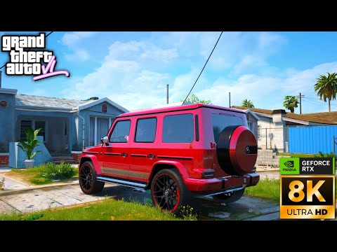 GTA 6 Graphics? - G63 AMG Performance! - Gameplay! Realistic Graphics GTA V MOD 60FPS