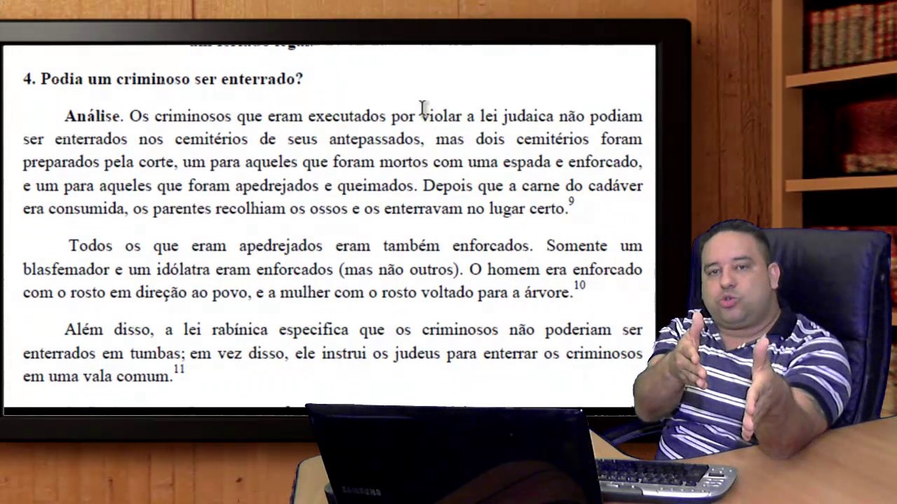 Os problemas na crucificação de Jesus.