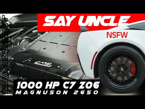 Hot Rod Uncle goes for a ride in a 1000HP C7 Z06 Corvette built by LMR
