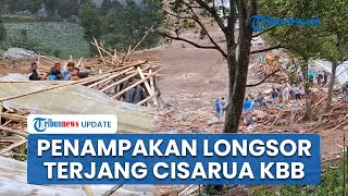 Penampakan Kampung Rata dengan Tanah Longsor di Cisarua KBB hingga Status Darurat Bencana Diaktifkan
