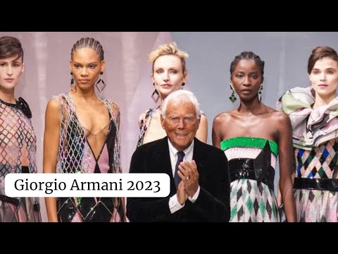 How Armani Prive Transforms Haute Couture For SS 2023 Fashion Season