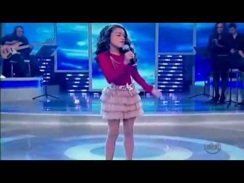 Júlia Maciel Descansarei Raul Gil - Jovens Talentos Kids 28/07/2012