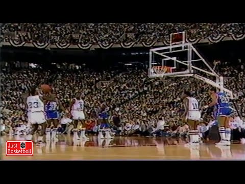 Michael Jordan's FIRST NBA All-Star Game (February 10, 1985)