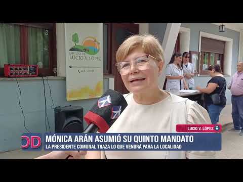 Asunción autoridades comunales 2025 - 2027 de Lucio V. López