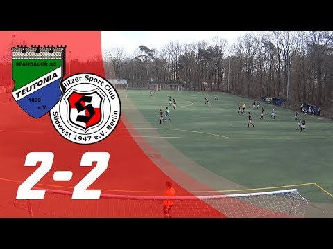 SSC Teutonia III - SSC Südwest III 2:2 | 11.03.18 | Full-Match | Taktikcam